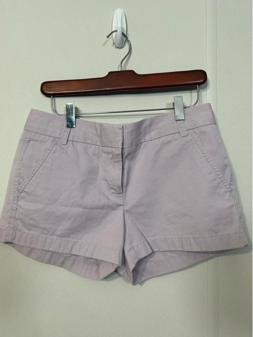 J.Crew Lavender Chino Shorts | Size 4 | Preppy Summer
